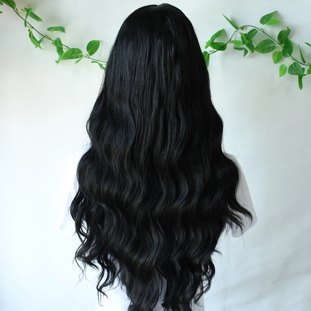 Объемная волна 13x4 Hd Прозрачные парики фронта шнурка Синтетический парик Бразильский 30 40-дюймовый объемный волнистый парик фронтальной части шнурка для женщин