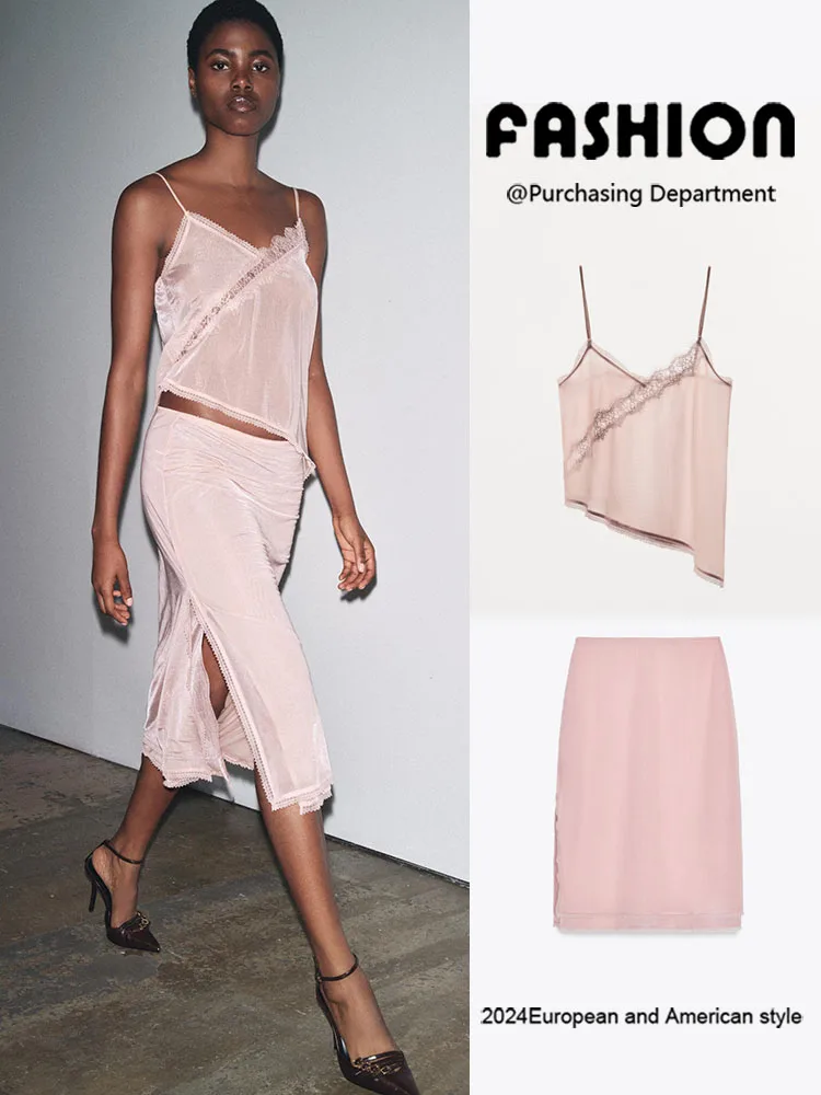 

Новый зимний женский топ с юбкой-миди на бретелях, комплект этнического сценического костюма со средней талией, модный женский наряд Sli