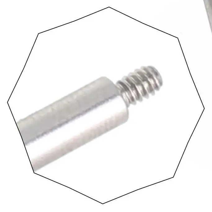 Reliable Contact Points for Dial Test Indicator  2mm Carbide Ball  M1 6 Thread  Resistant to Wear and Magnetic Fields
