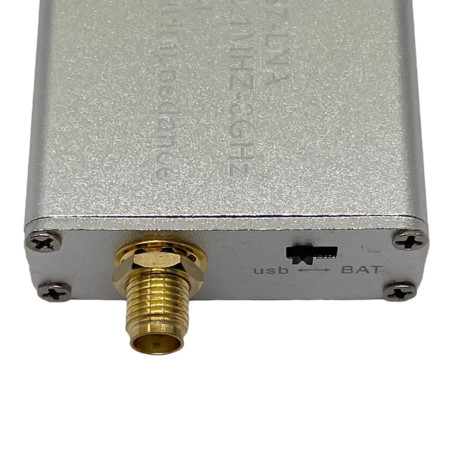 Nanovna HT004A 100K-6Ghz 30dB Amplificador de baixo ruído LNA, 50Ω, banda larga, alto ganho, sinal amplificado, pré-amplificador receptor de rádio