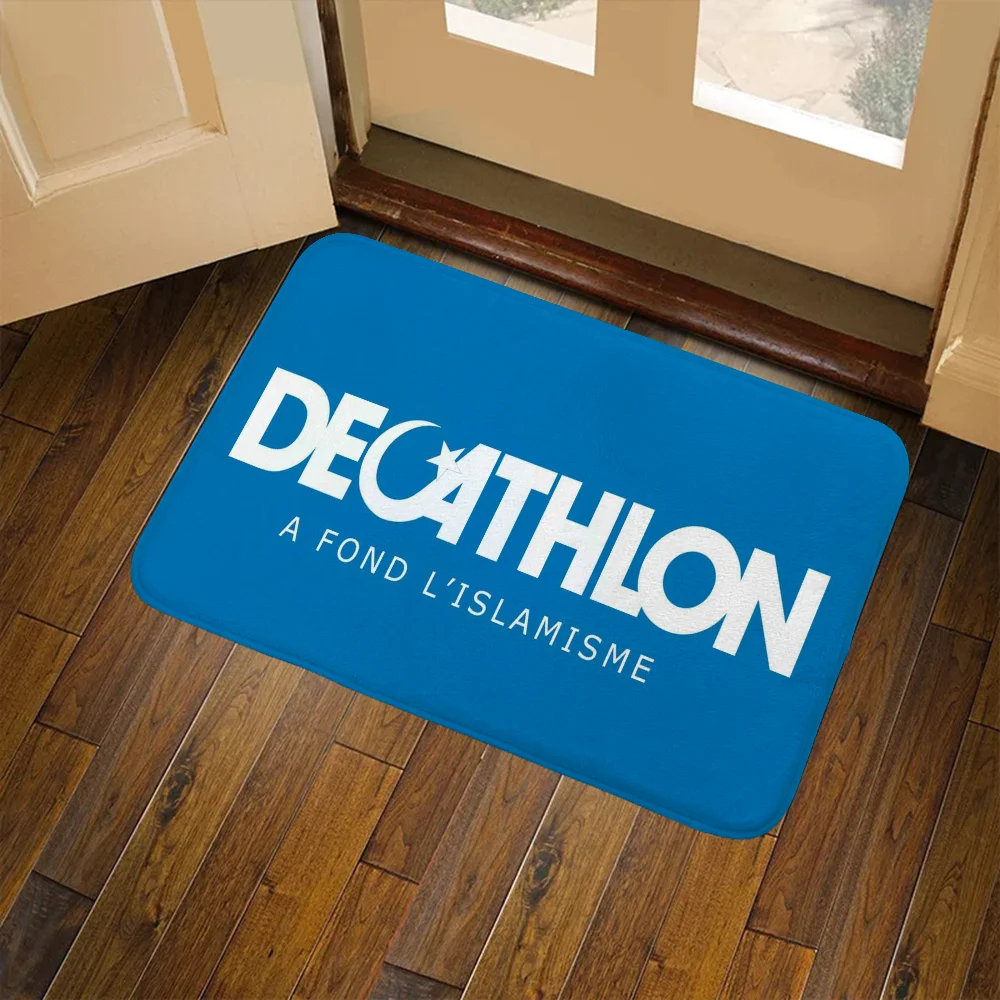 

Decathlon Non Slip Carpet for Kitchen Room Mats House Entrance Mat Rugs Entrance Door Doormat Balcony Floor Bath Mat Rug Foot