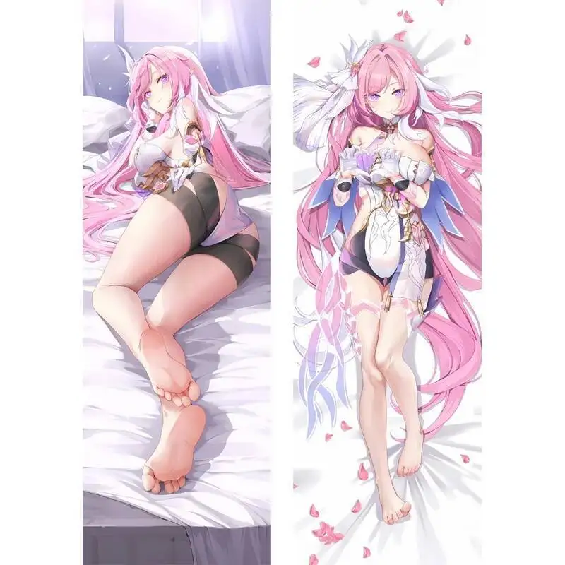 

Anime Dakimakura Body Pillow Case Elysia Houkai 3Rd Sexy Pillowcase 2 Way