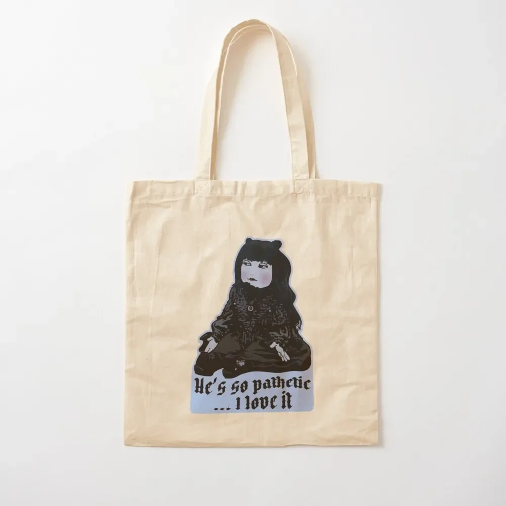 

What We Do in the Shadows Vinyl Sticker or Magnet - Nadja (Doll) - He's so pathetic....I love it Tote Bag Lady bag Tote Bag