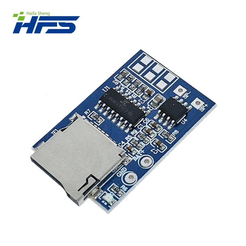 Gpd2846a Tf Kaart Mp3 Decoder Board 2W Versterker Module Voor Arduino Gm Voedingsmodule