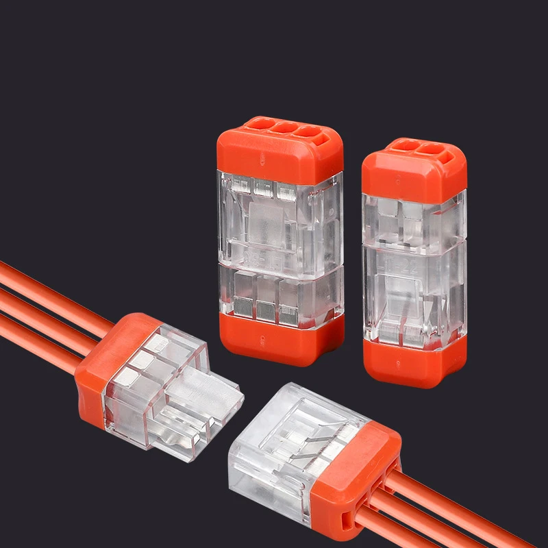 5/10 Pcs LT-22 LT-33 Quick Connect Terminal Plug and Unplug Wire Connector Splitter Power Docking Terminal