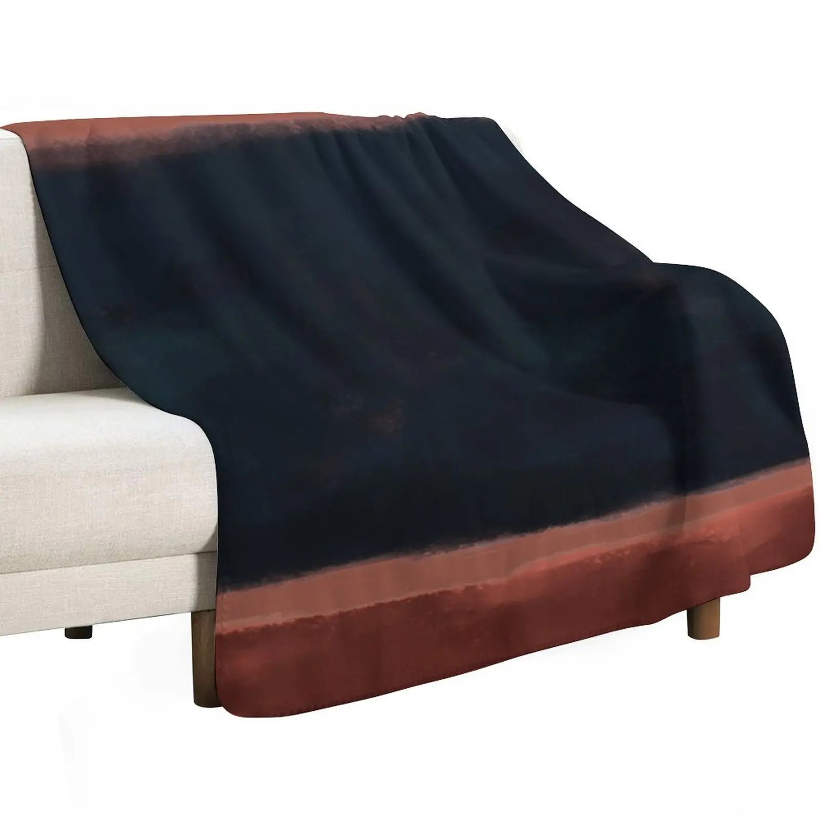 

Rothko Inspired #27 Throw Blanket Bed covers blankets and throws Decorative Sofa Blankets