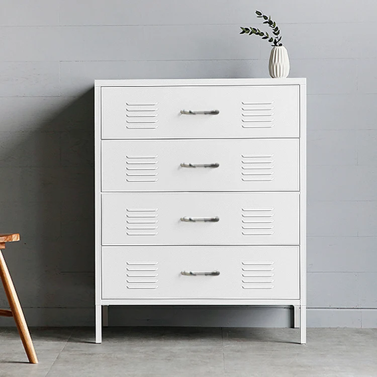 

Modern Design Metal Large Drawer Office File Storage Cabinet Multi-layer Home Balcony and Living Room Organizer Storage Chest