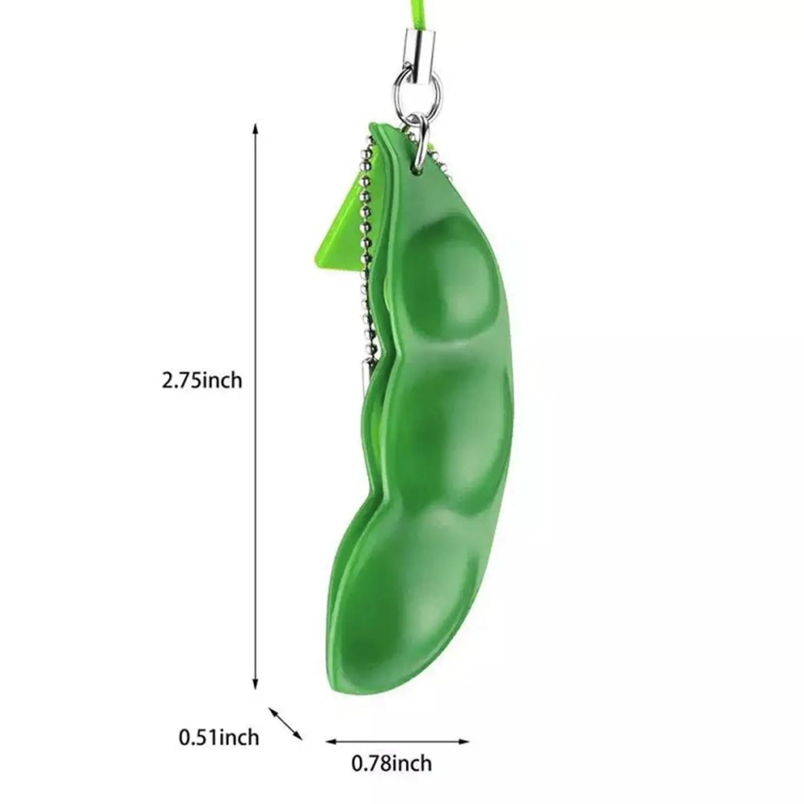 Squeeze Bean Keychain Squeeze Bean Toy Keychain Toy Squeeze Bean Key Chain Fun Squeeeze Toys Pendants