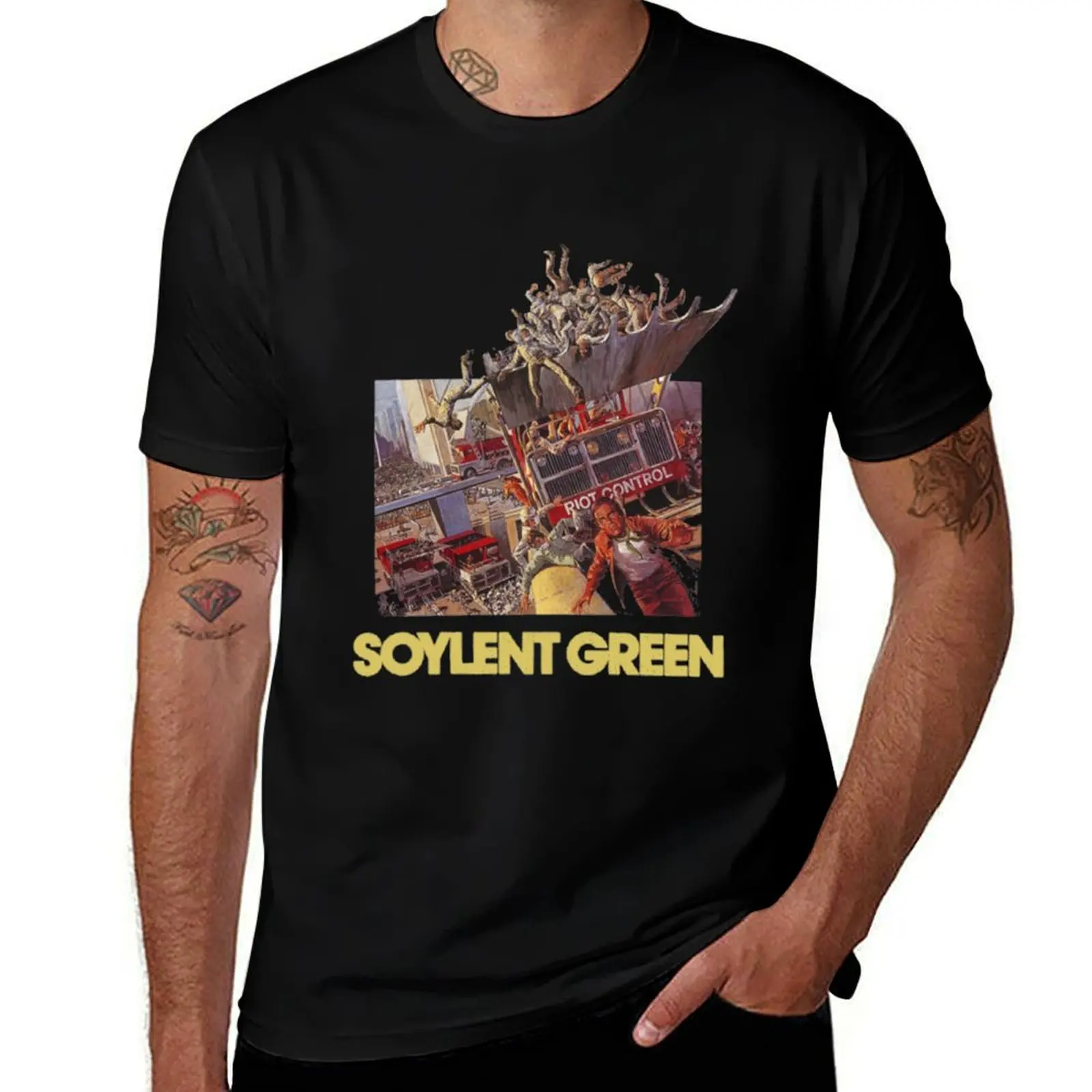 

Soylent Green Corporation Soylent Green T-Shirt Plus Size Short Sleeve T-Shirt