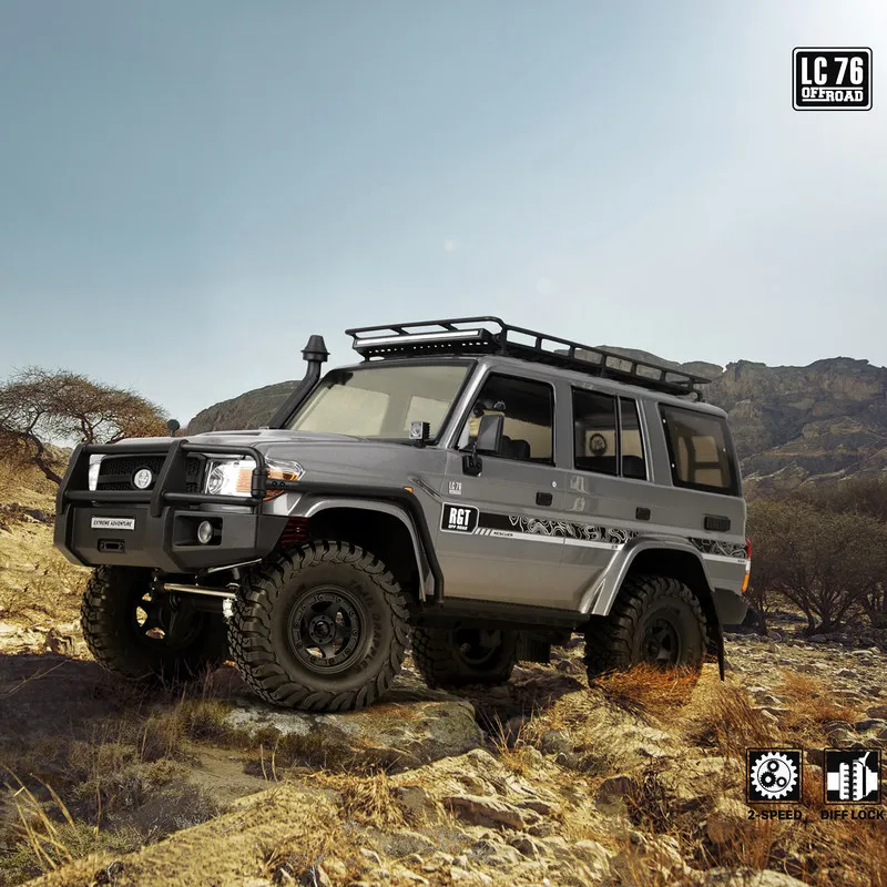 

Радиоуправляемая модель автомобиля RGT ruitai EX86190 1/10, электрический внедорожник для скалолазания LC76.