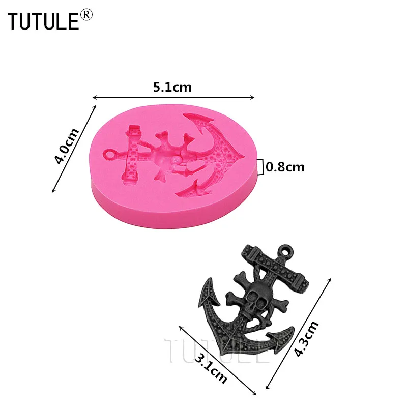 Gadgets,Fondant Anchor Silcone Molds Anchor Mould Polymer Clay Resin Wax Soap Embed Marzipan Mold,Cross Mold