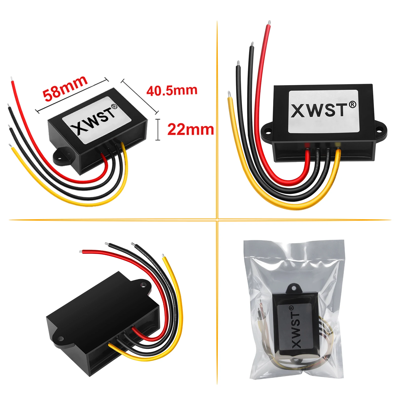 12V to 13.8V Stabilizer DC DC Converter Step Up Boost Power Supply 9-13V to 13.8V Voltage Regulator 1~100A Transformer Module