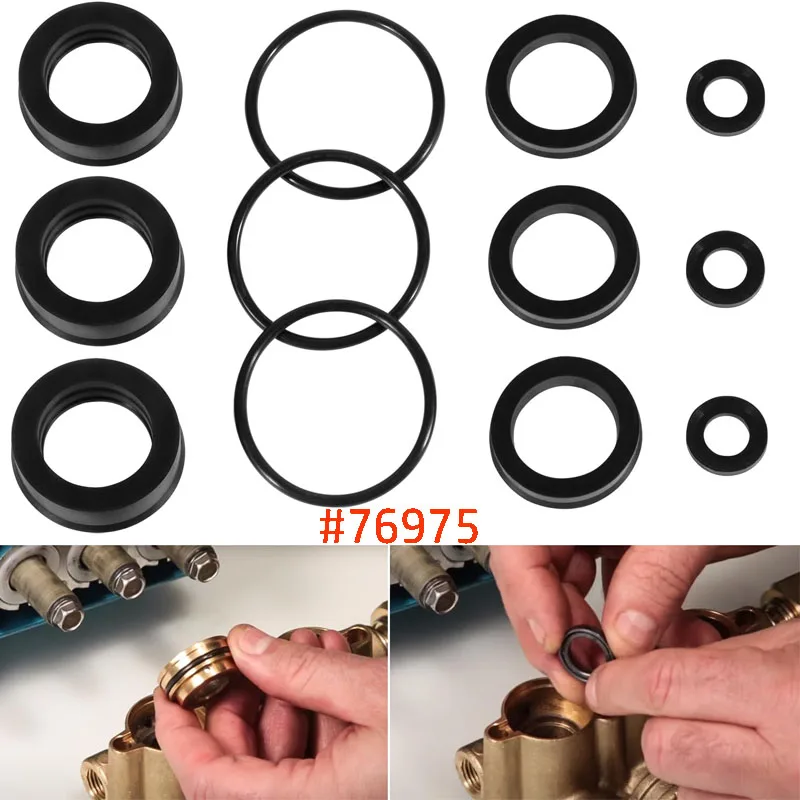 

76975 Seal Kit Cat Pump Seal Kit Fits for 4DNX Pumps 4DNX25GSI 4DNX27GSI