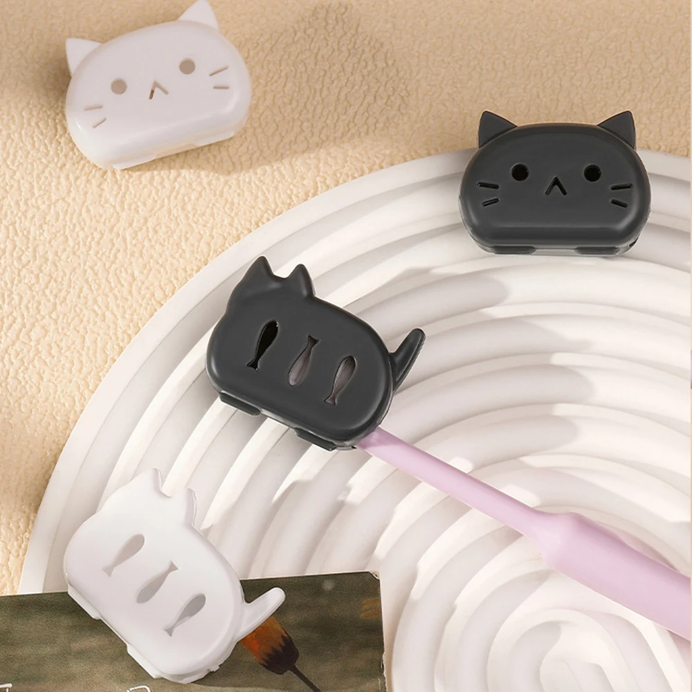 4pcs Cat Toothbrush Cover Dust - Travel Accessories For Europe ulasan dan harga