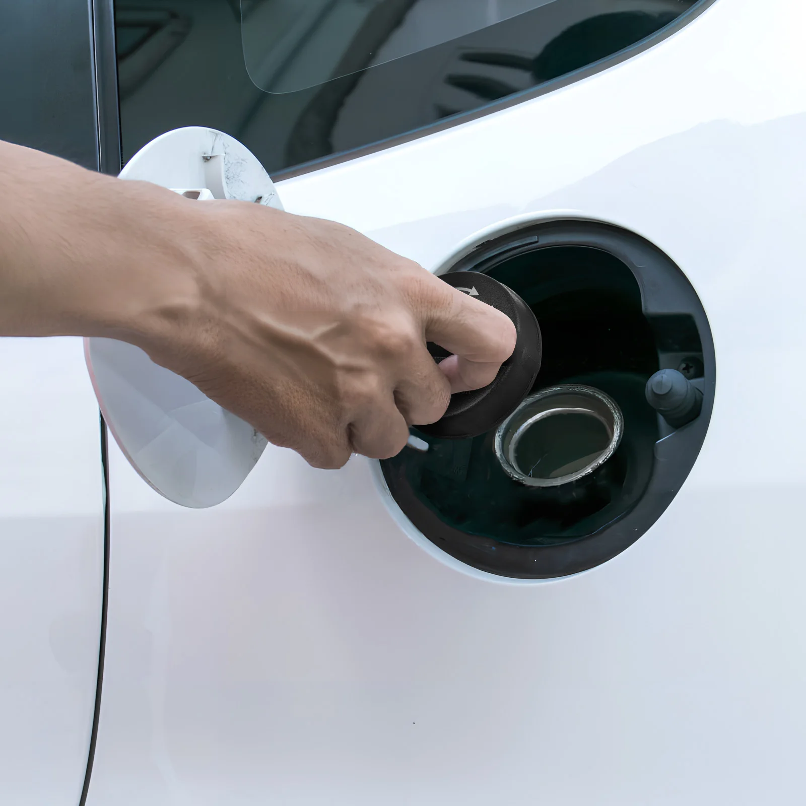 

Automotive Fuel Tank Cap Easy Installation Durable Design Tight Connection Prevents Leaks Replacement Cap Car Oil Tank Lid