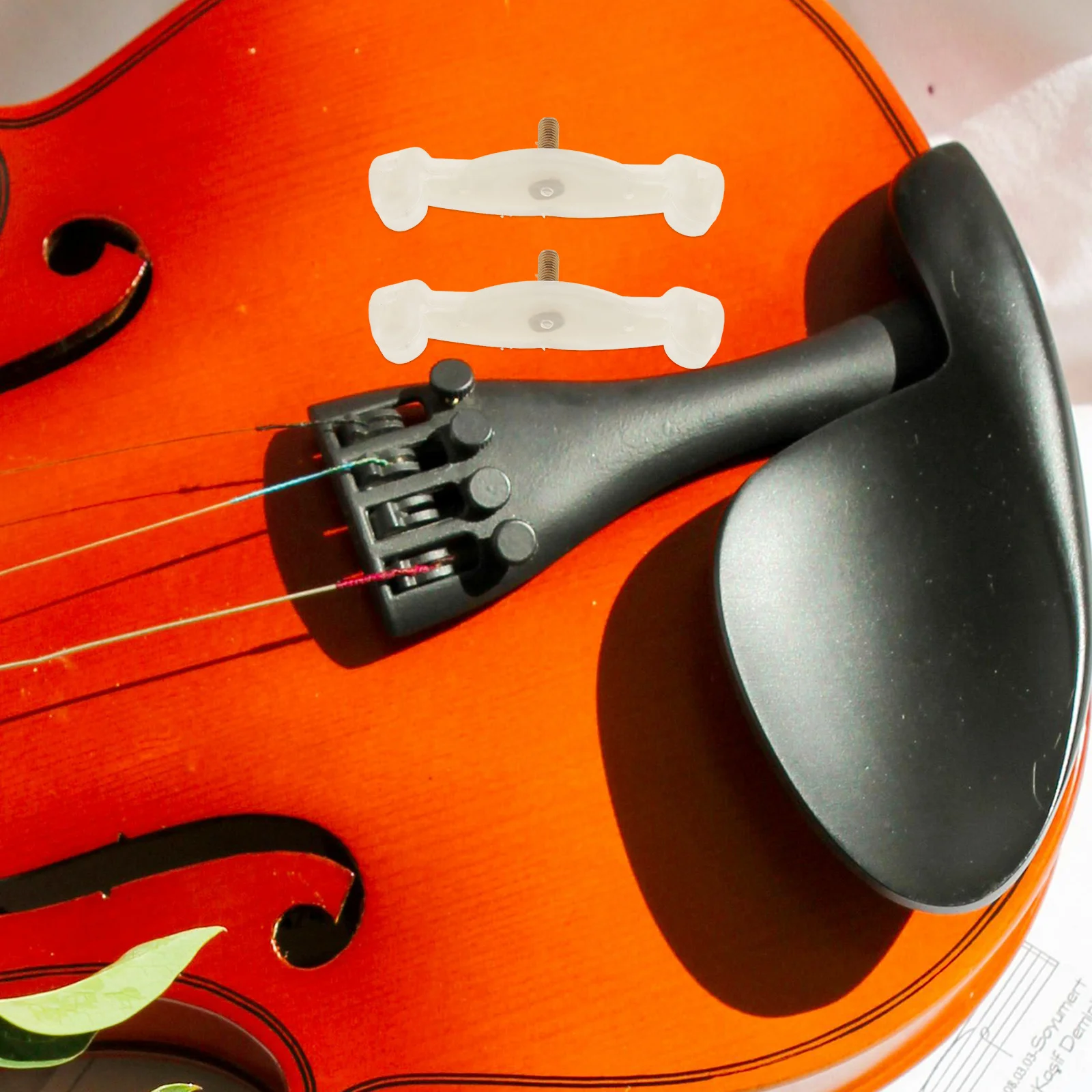 

2Pcs Violin Shoulder Rest Feet Universal Type Parts No Complicated Installation Practical Violin Shoulder Rest Leg