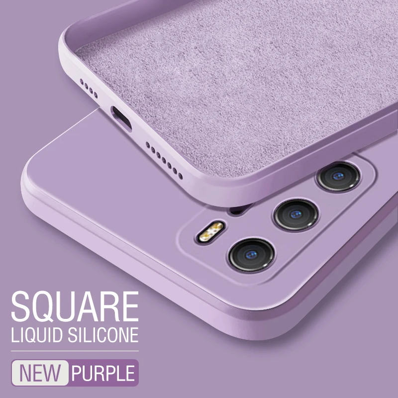 Fashion Square Frame Silicone Phone Case For Xiaomi Mi 11 12 13 Lite 14 10T 11T 12T 13T Poco F3 F4 F5 Pro Soft Cover Shell