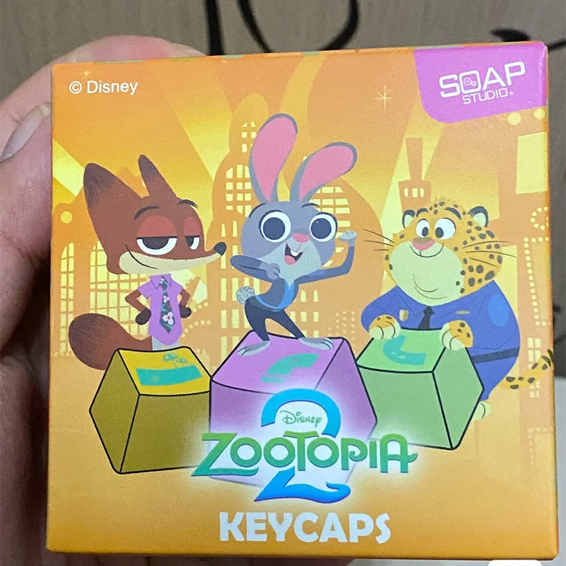 جديد أنيمي Zootopia كيكابس نيك جودي صندوق أعمى العصرية غامضة رائعة لوحة المفاتيح زينة تحصيل صديق هدية عيد