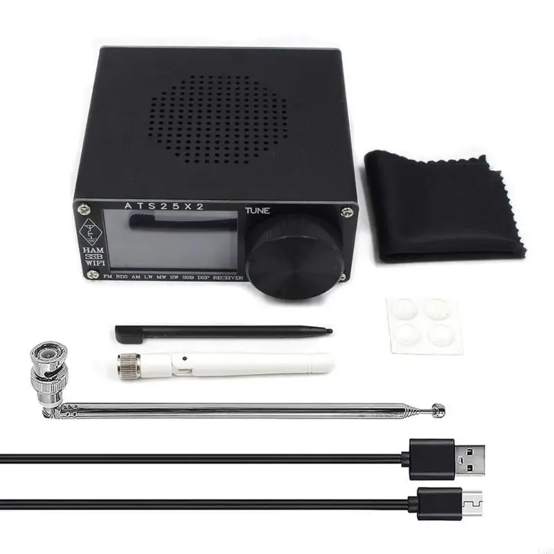 

ATS25X2 Si4732 Aluminum Alloy Fullbands Radio Receiver for Enhanced Experience