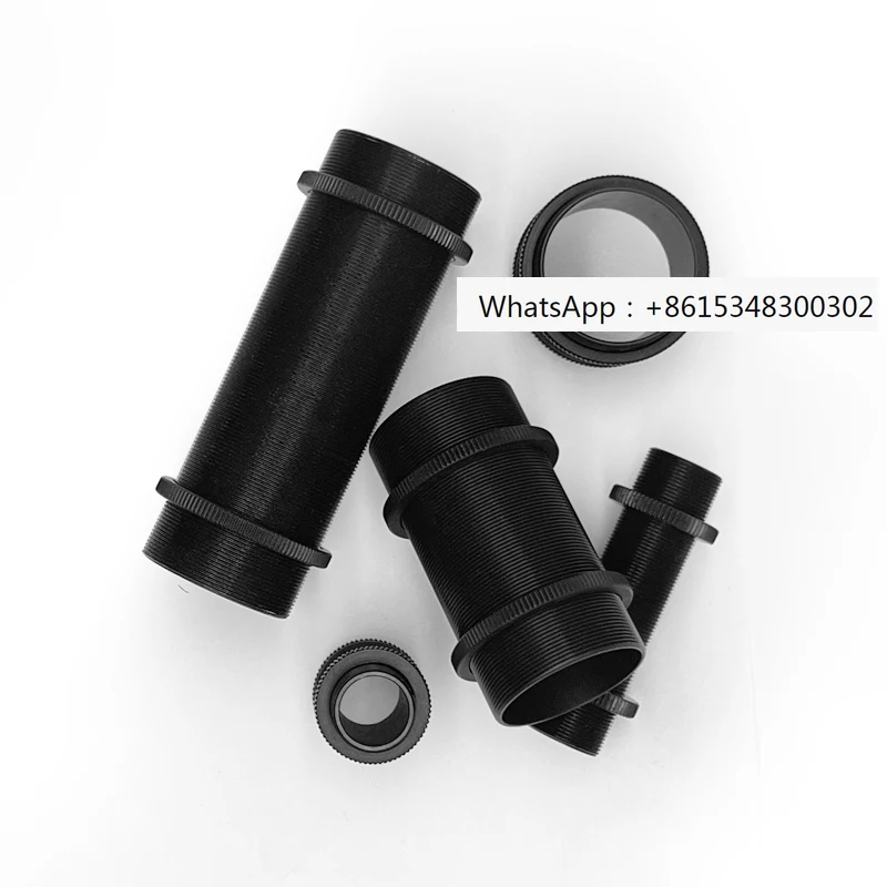 Lens sleeve adapter with SM external thread sleeve connector Lens sleeve system accessory aluminum blackened