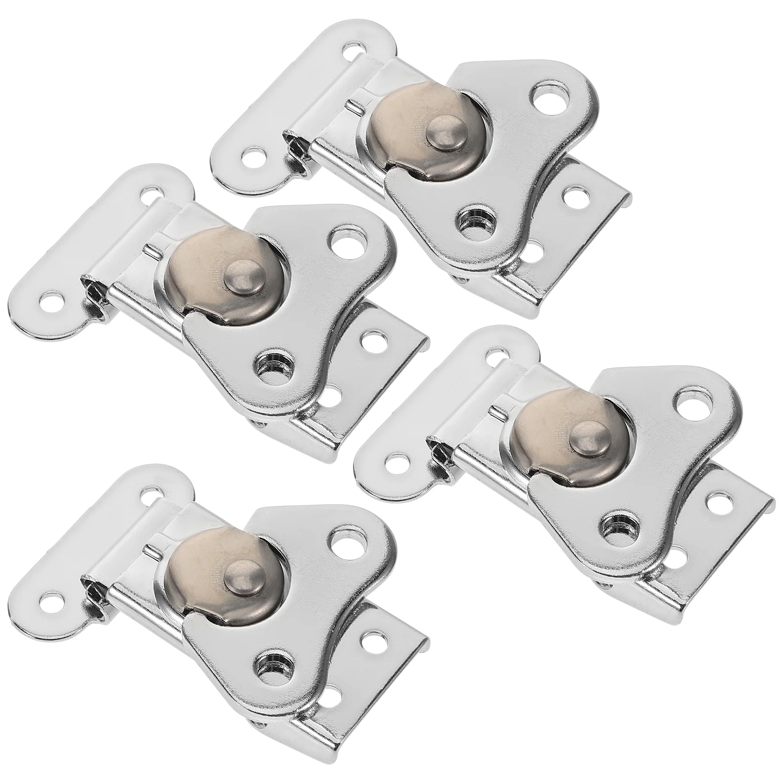 4 Pcs Butterfly Lock Spring Loaded Latches Toggle Clamps Hasp Hardware Stainless Steel