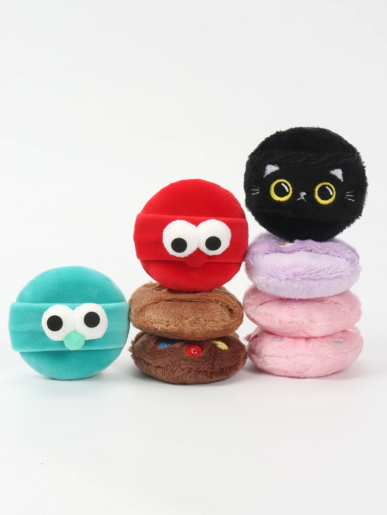 Licuadora de maquillaje femenina, esponja cosmética en polvo, esponja de dibujos animados bonita, esponja cosmética suave portátil, herramientas de maquillaje para mujer, maquillaje Kawaii