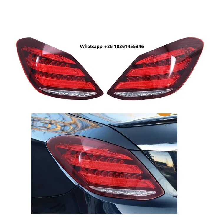 

For C-class W205 C180 C200 C260 Damei Factory Sale Taillamp Upgrade M Style Rear Lights Taillight LED Tail Lights