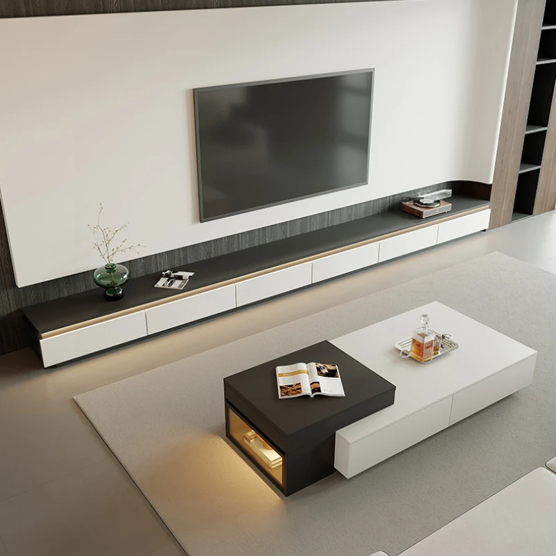 

Wooden Living Room Tv Cabinet Storage Modern Luxury Nordic Drawer Tv Cabinet Home Stand Meuble Television Salon House Furniture