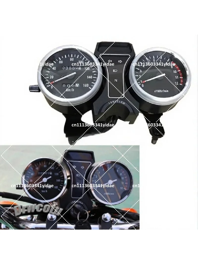 Motorcycle Mechanical Speedometer Digital Gauge Tachometer Odometer Gear Spare Parts for GN250 GN 250