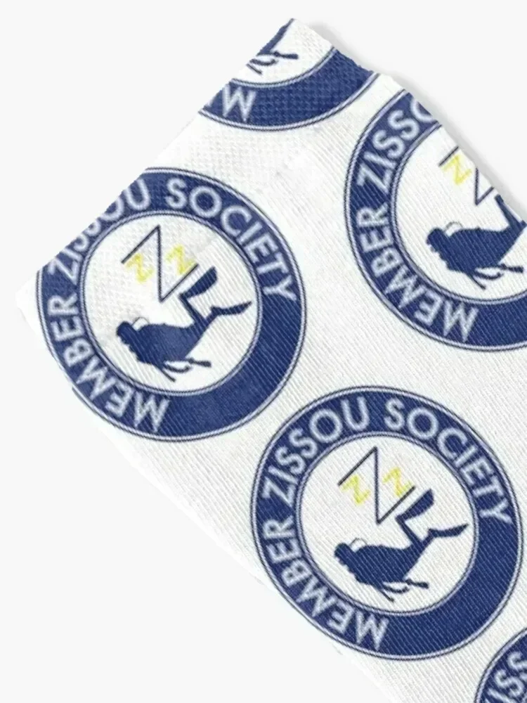 Member Zissou Society (detailed) Socks cycling Rugby sports stockings gift Socks Men's Women's