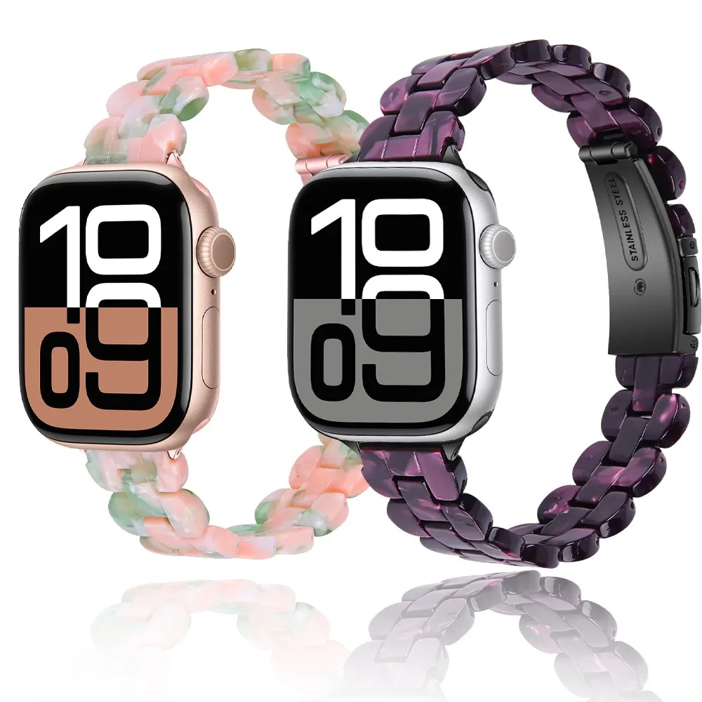 حزام راتينج نحيف لساعة أبل الترا 49 مللي متر 10 42 مللي متر 46 مللي متر 9 8 7 45 مللي متر 41 مللي متر سوار قابل للتنفس قابل للاستبدال لـ IWatch 6 5 SE