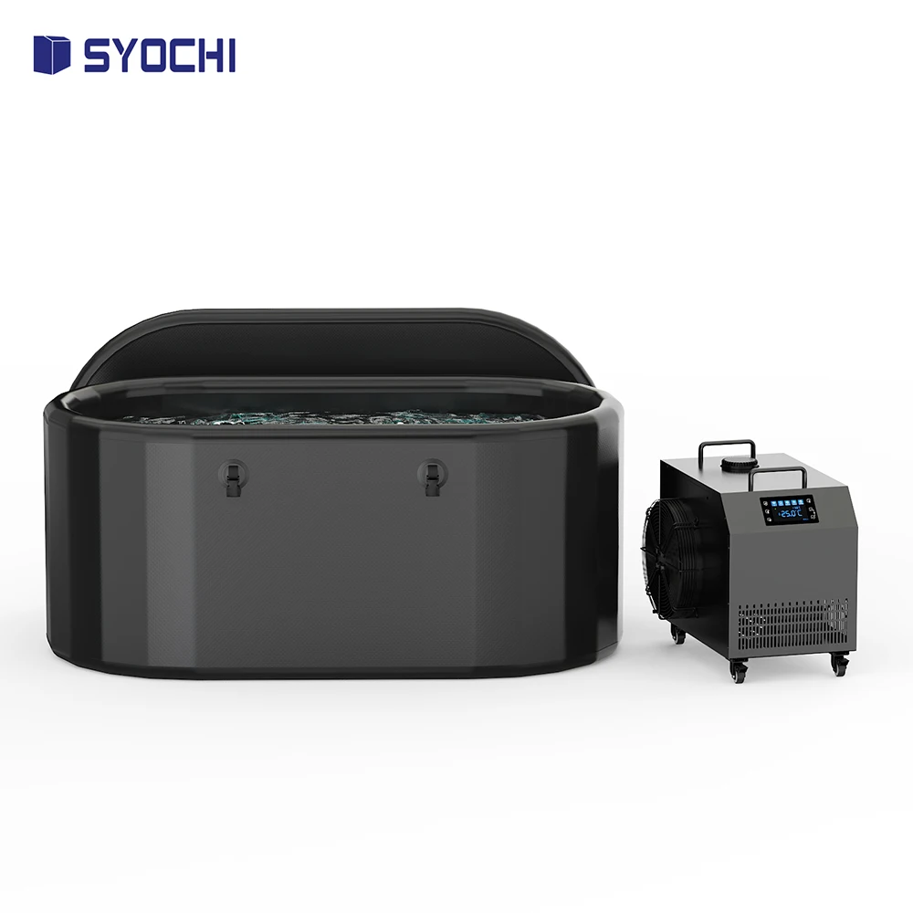 

Syochi 1Hp Ice Bath Chiller With Smart Filtration Technology Ice Bath Water Chiller for Cold Plunge Spa