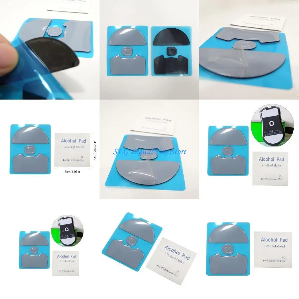 

U75B 1Set Mouse Skates for V3Pro Mouse Feet Pad Replacement Glides