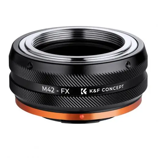 K&F CONCEPT Camera Lens Adapter voor M42-vattinglens naar Sony E NEX Canon EF EOS R EOS M Nikon F Z Fujifilm FX M4/3 Leica SR camera