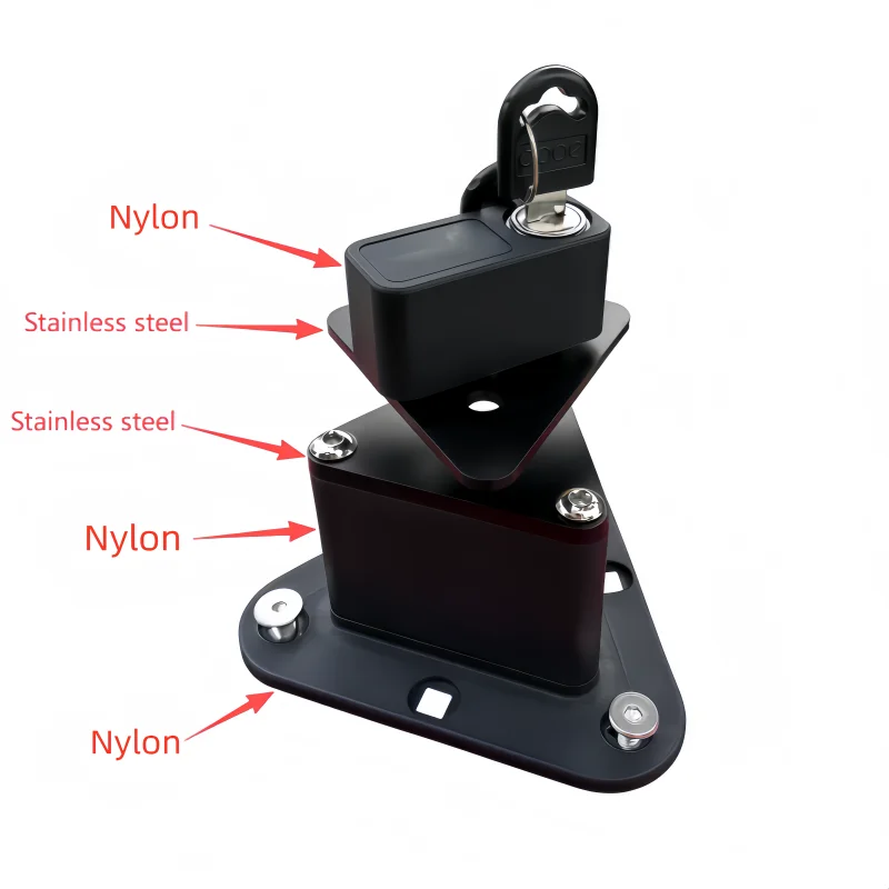 

Jerrycan Holder Locking Clamp For 3.8L-30L Fuel Tank Gas Can, Mounted Fuel Can Holders and Motorcycle Reserve Fuel Tank Bracket