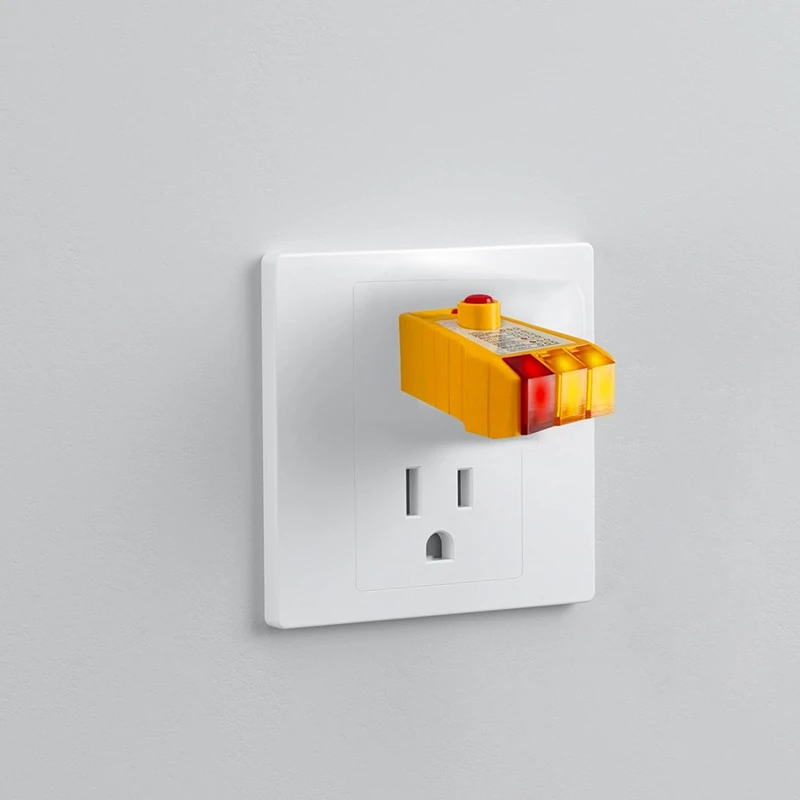 Best Outlet Tester for Grounding Products, Outlet Tester with GFCI, Electrical Receptacle Tester, Plug Tester,USplug