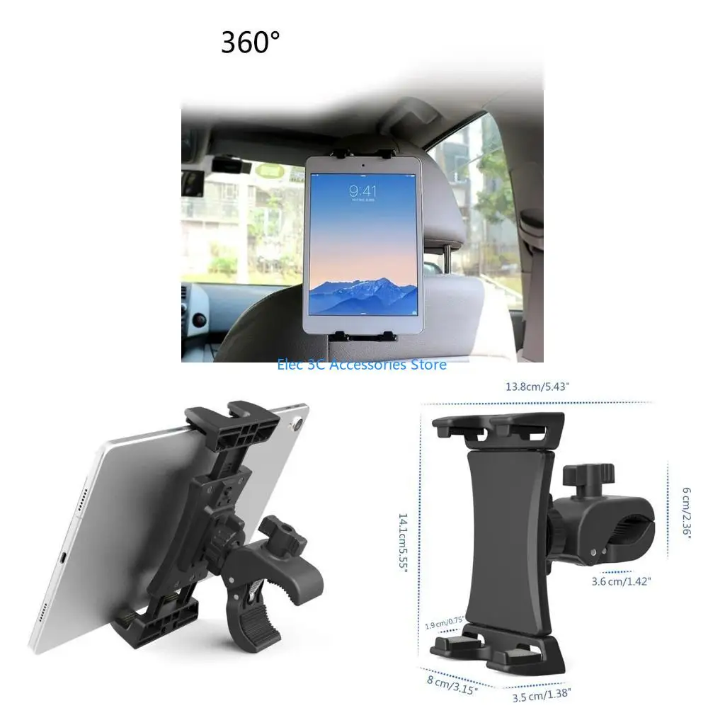 Y51A Indoor Cycling Bike Holder,Universal Tablet Mount Stand for Bicycle Handlebar