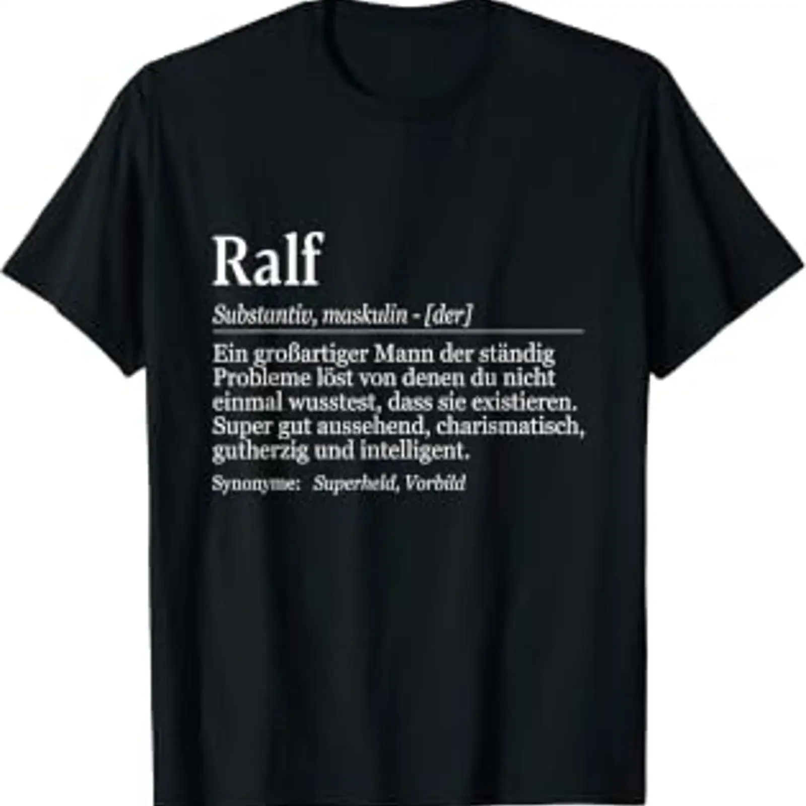 Personalisiertes Lustiges Vorname Ralf T Shirt vintage Washed Stylish graphic Slightly fashion Casual Soft Versatile Stretched