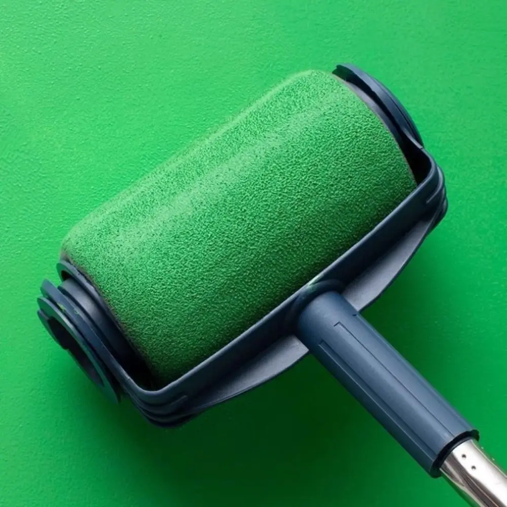 Paint Roller Brush Interior Wall Painting Brush Tools with Sticks Paint Rollers Handle Tool Paint Edger Set Transform Your Room