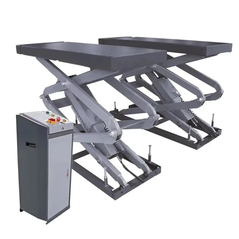 Car Hoist   3.5T Auto Lifter   in Ground Scissor Lift Car Elevator