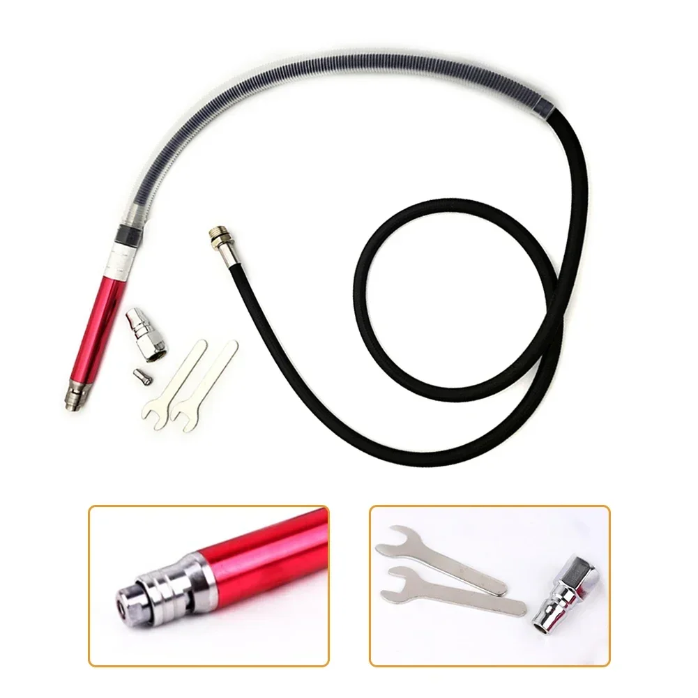 Imagem -03 - Conjunto de Canetas de Moinho de Vento At010k Máquina Pneumática de Gravação e Moagem Caneta de ar Conjunto de Vento Único para Limpeza Camificamento Moagem de Metal