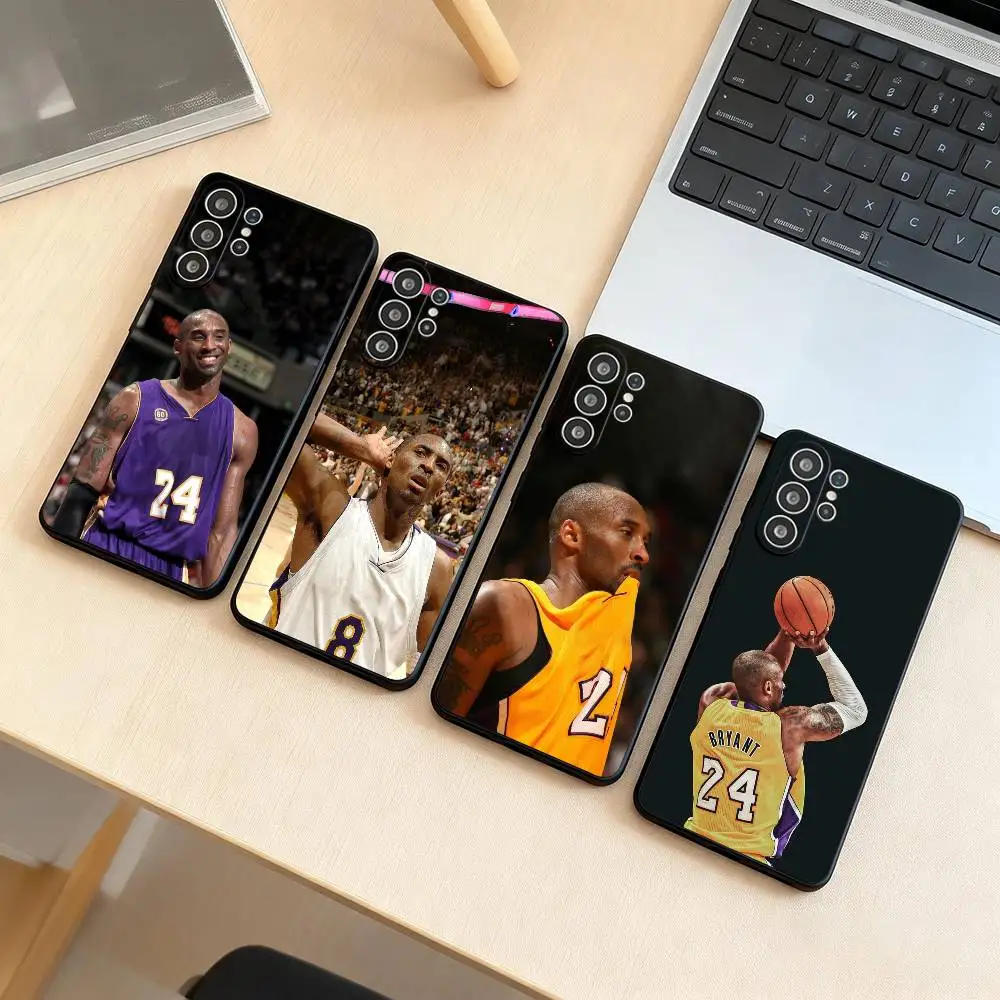 K-Kobe Bryant Basketball-S  Phone Case For Samsung S25,S24,S21,S22,S23,S30,Ultra,S20,Plus,Fe,Lite,Note,10,Black Cover Gift