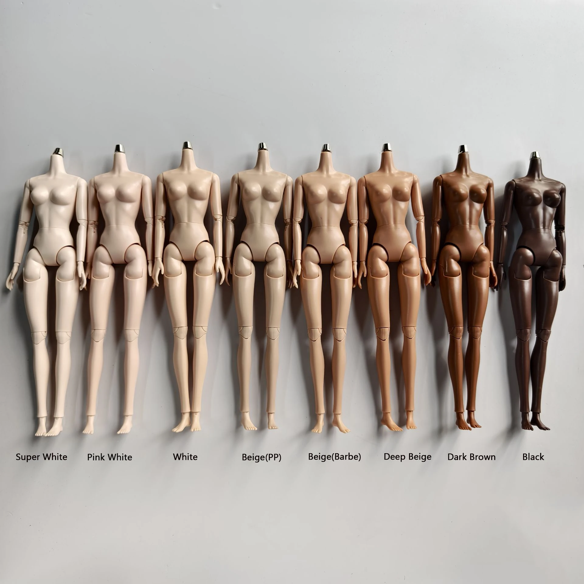 

1/6 Women New 20 Multi Joints Movable Body Adjustable Neck 29cm Supermodel Doll Body Accessories Replacement Body DIY Toy