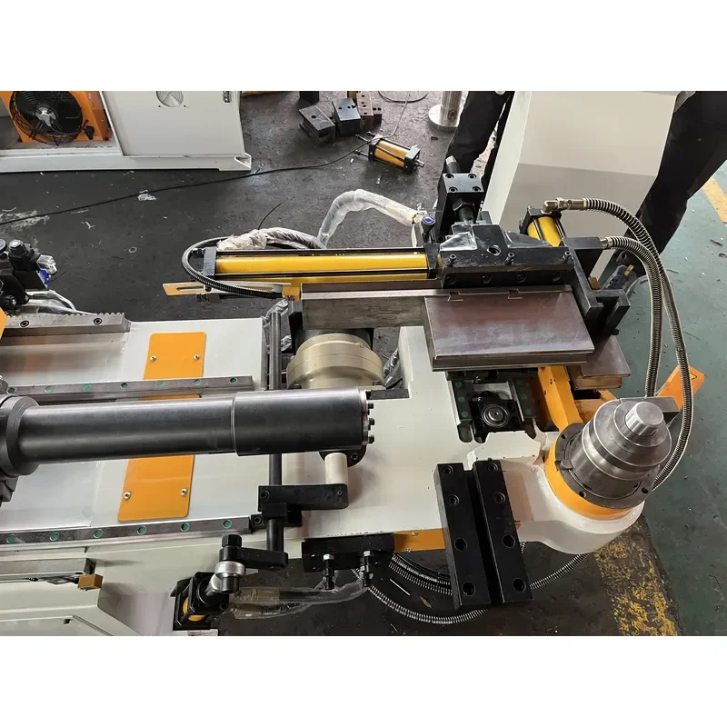 CE Certificate New CNC Hydraulic Automobile Tube Bender Pipe and Tube Bending Machine with Bearing and PLC Core