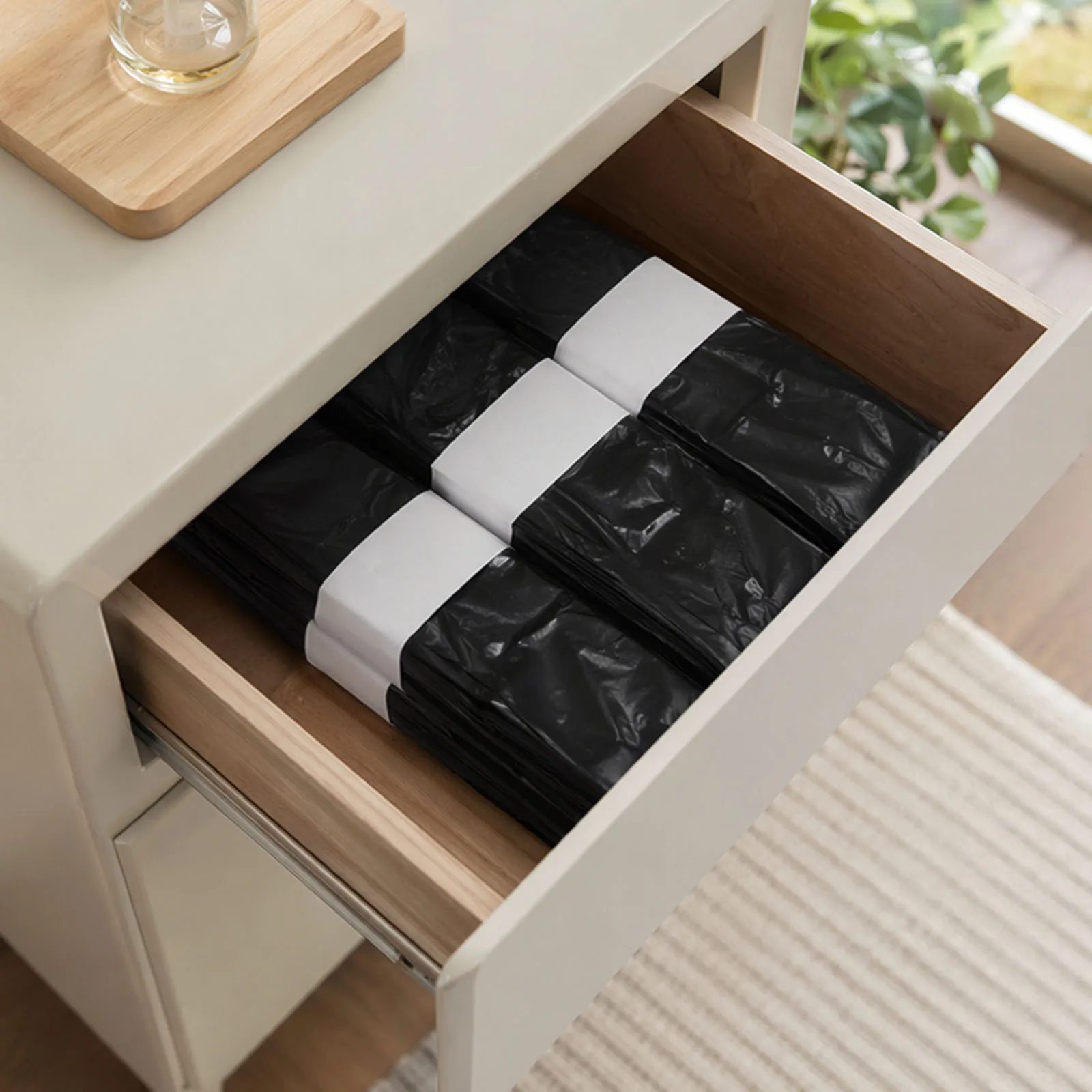 6 Pack Smarts Trashes Cans Replacement Bags for TOWNEW T1/T1S/T AIR LITE Smart Trash Can Continuous Garbage Bag for Home Use