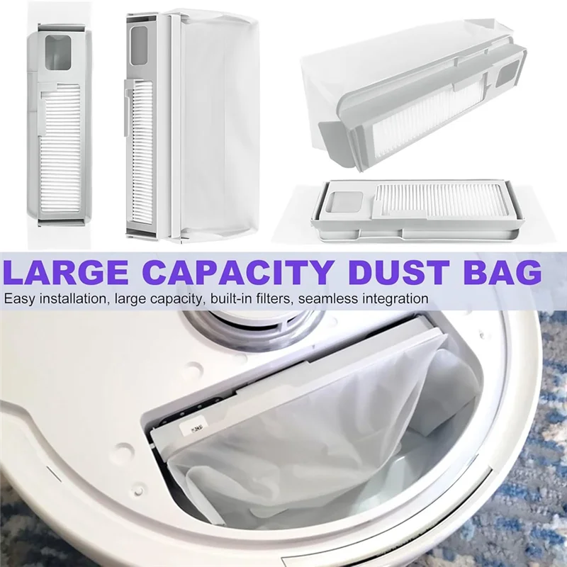 ABBK-30PCS щетка-фильтр, мешок для пыли и комплект ткани для швабры для Narwal Freo X Ultra, аксессуары для пылесоса, запасные части