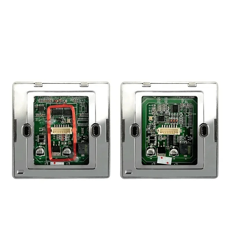 RFID QR Code Reader  Support Barcode 2D IC/NFC Card Wg26/34 /RS485/RS232/TTL Format Output Use To Connect  Access Control System