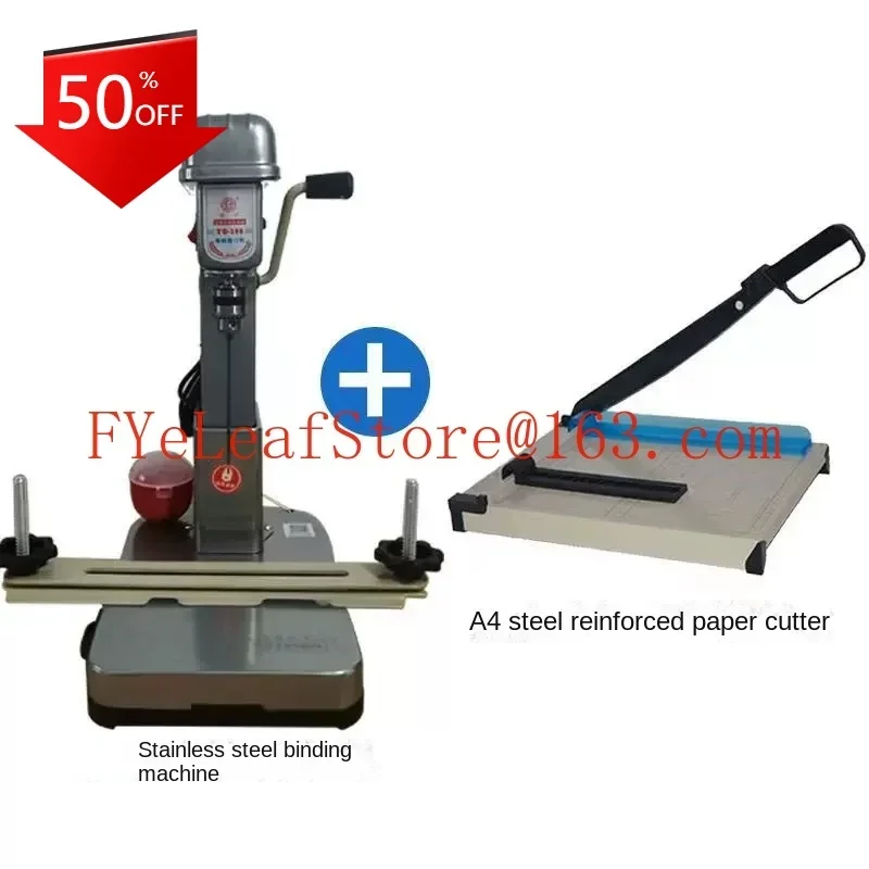 

Electric Binding Machine Automatic Line Loading Financial Vouchers Accounting Books Line Loadinole Punching Machine