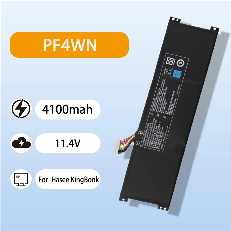 

PF4WN-03-17-3S1P-0 11.4V 4100mAh Battery For Hasee KingBook U45A1 U47T1 HPFS01 U47S2 Safety Stable Replacement Battery