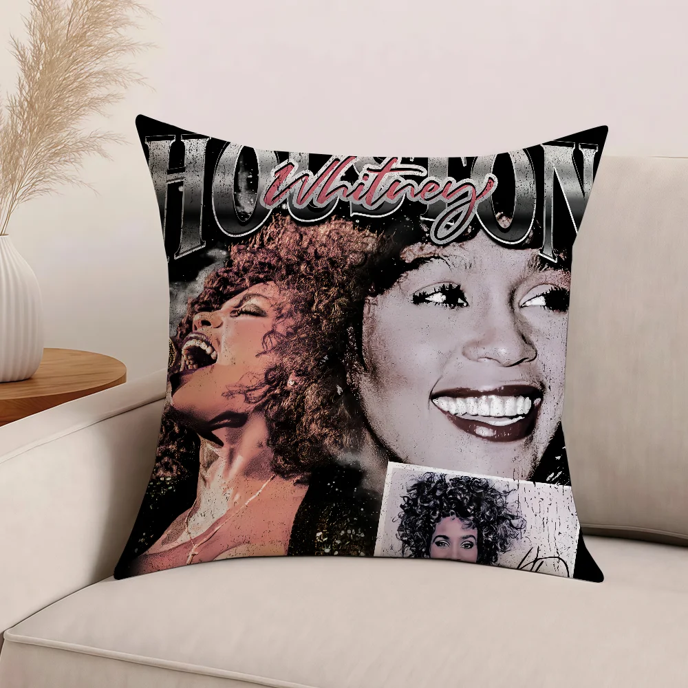 غطاء وسادة سنجر ويتني هيوستن وسائد مكتبية مناسبة لغطاء الوسادة المزخرف لغرفة نوم السيارة #5